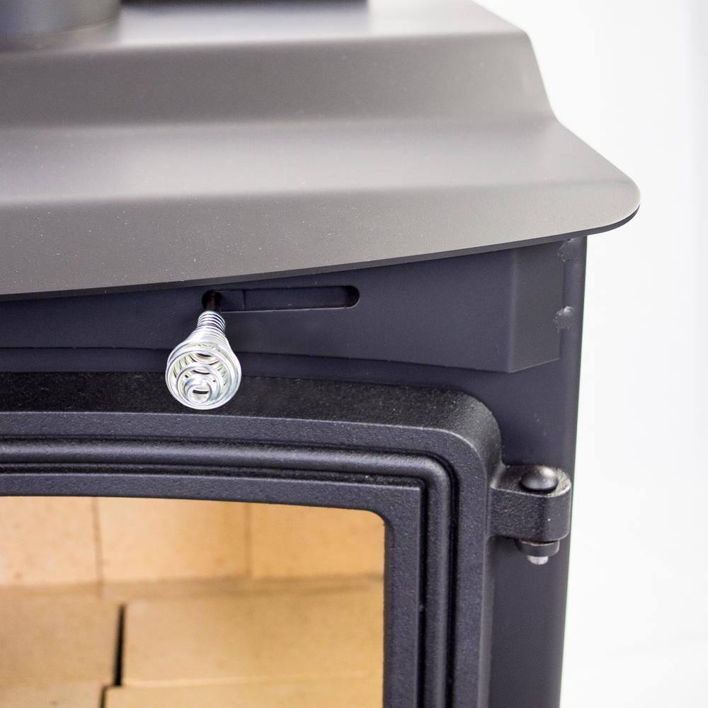 Pleasant Hearth 1,800 Sq. Ft. Medium Freestanding Wood Burning Stove with Legs