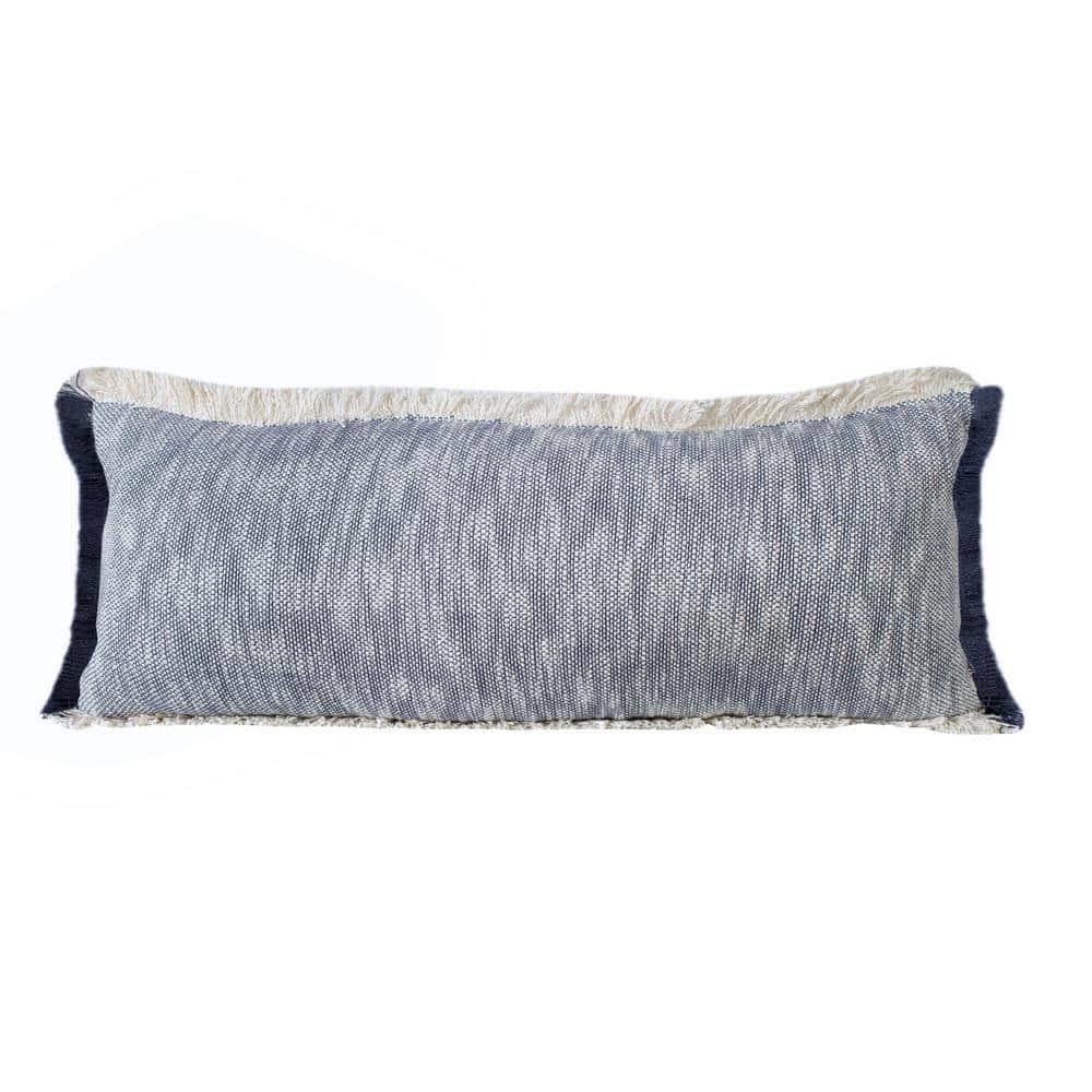 14" X 36" 100% Cotton Geometric Zippered Pillow