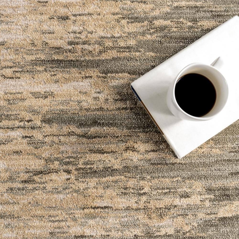 17 Stories Fiadh Abstract Fringe Area Rug