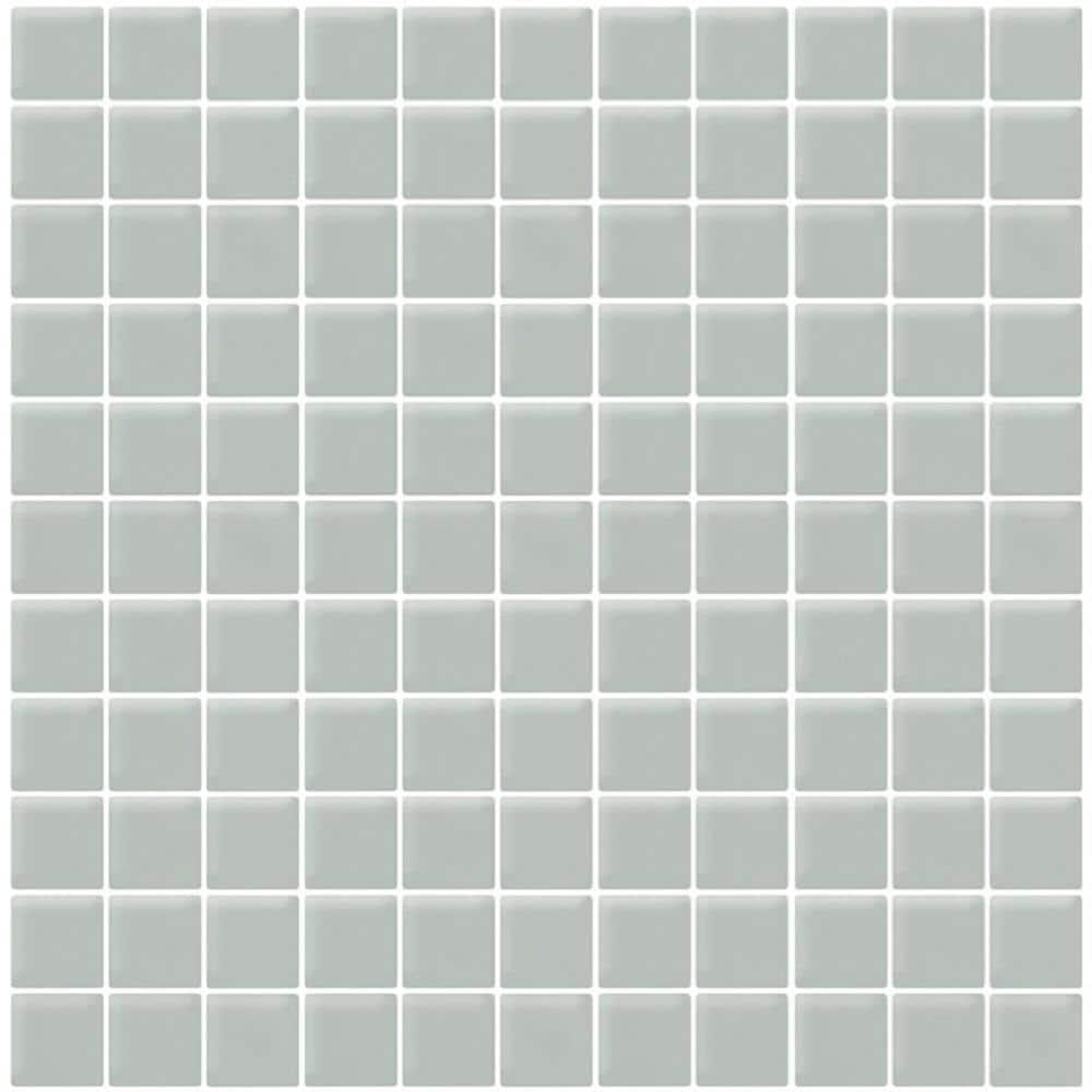 Apollo Tile 11.8" X 11.8" Matte Finished Glass Mosaic Tile
