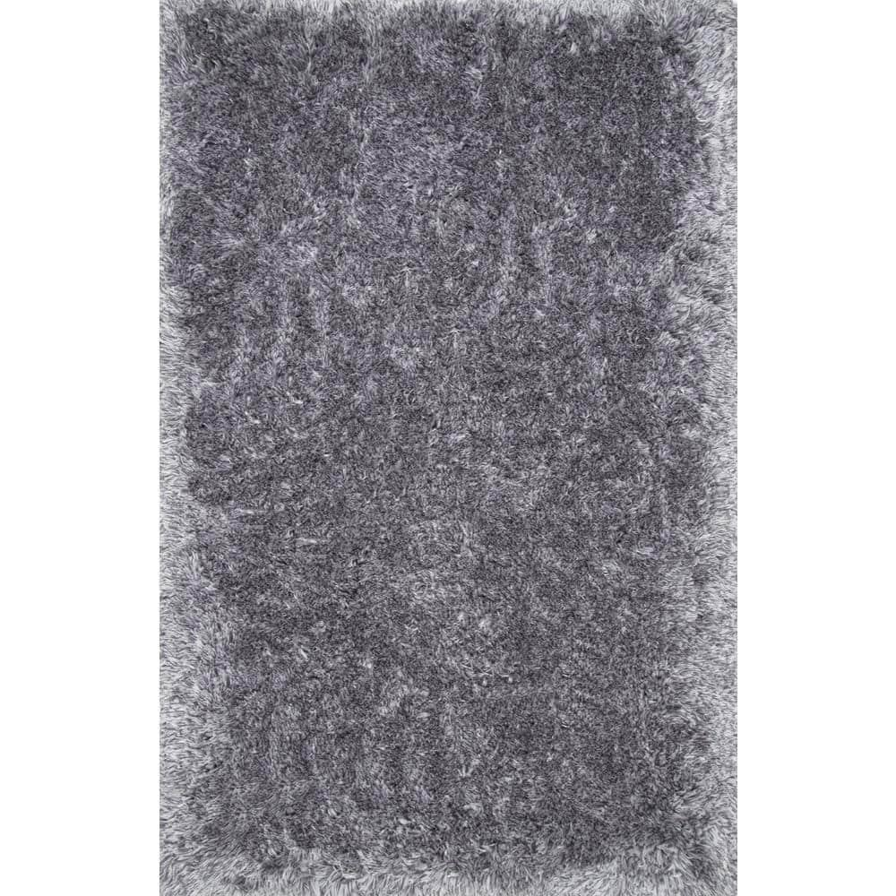 3'x5' Hand Tufted Kristan Shag Area Rug Gray - nuLOOM: Modern High Pile Rectangle, Indoor Polyester Rug