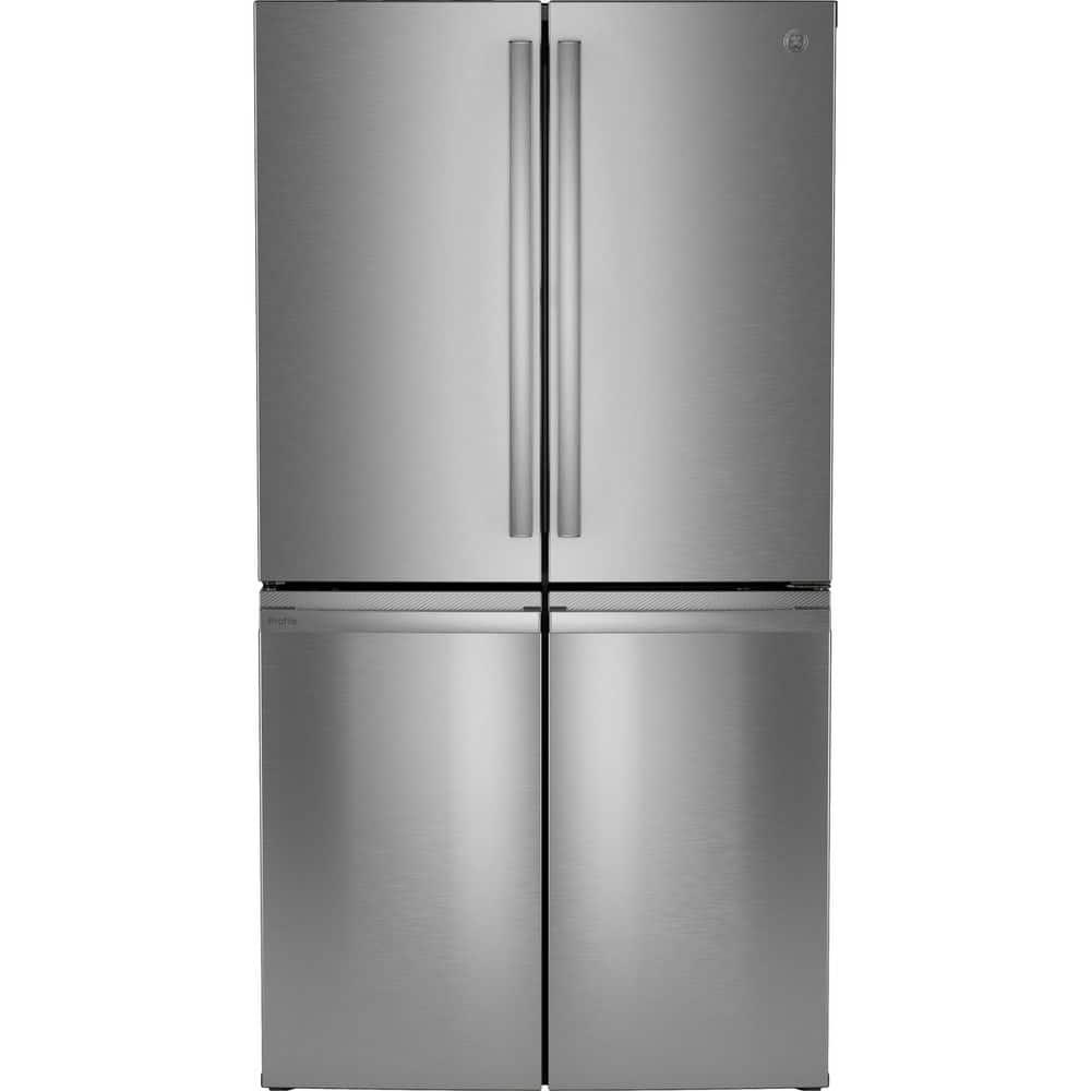 GE Profile™ Series Energy Star Smart 28 Cu. Ft. Fingerprint Resistant Quad-Door Refrigerator