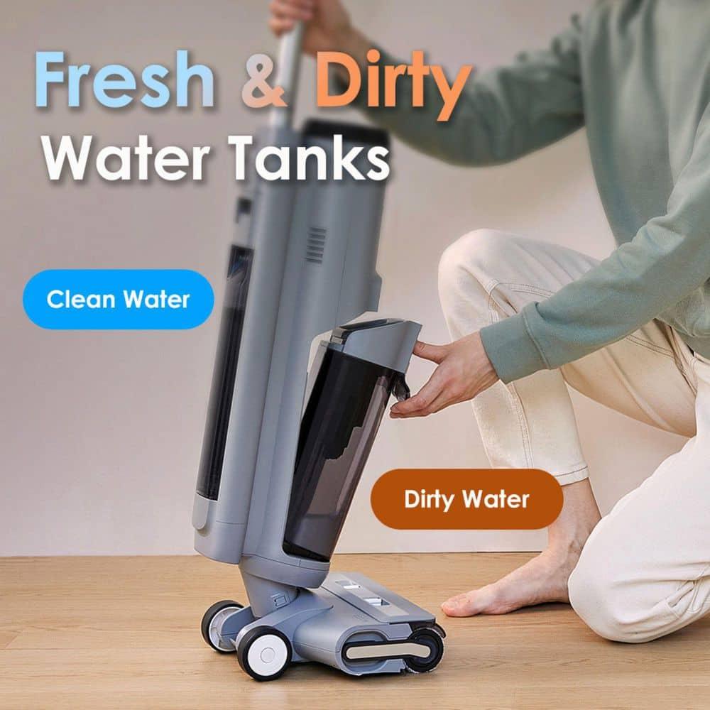 Tineco GO H2O XL Cordless Wet Dry Vacuum / Mop, Multi-Surface Floor Washer (GH503)