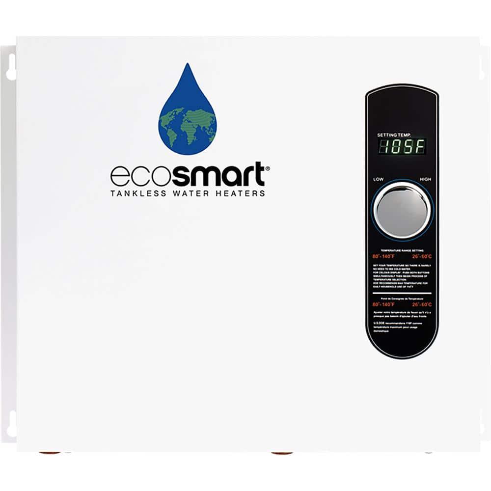EcoSmart ECO36 36 kW 240V Self-Modulating Electric Tankless Water Heater