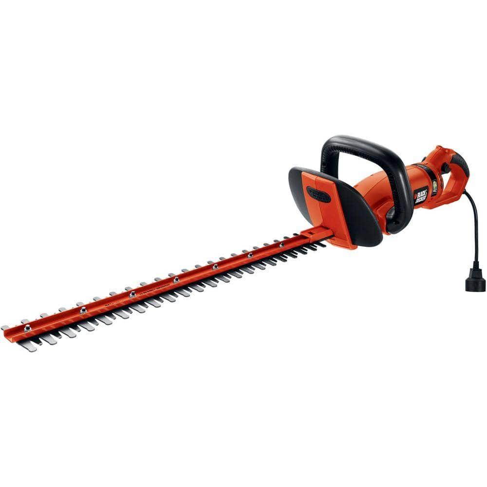 BLACK+DECKER HH2455 3.3 Amp HedgeHog 24" Hedge Trimmer with Rotating Handle