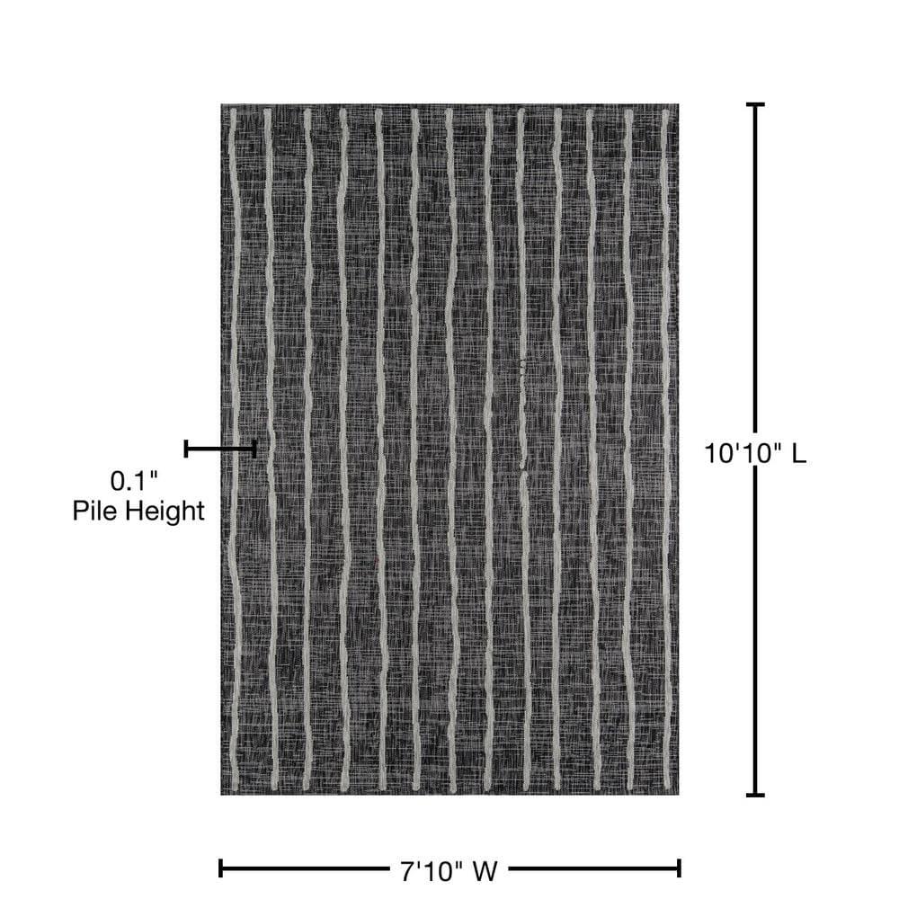Sicily Charcoal Indoor/Outdoor Rug