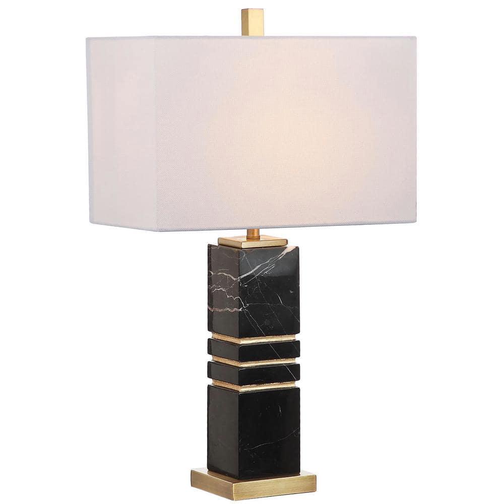 Everly Quinn Tonna Marble Table Lamp