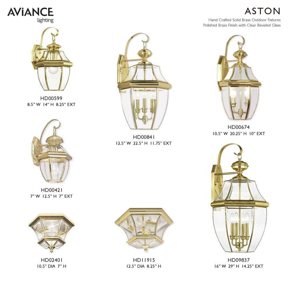 Livex Lighting Monterey 2 - Light Pendant in  Polished Brass