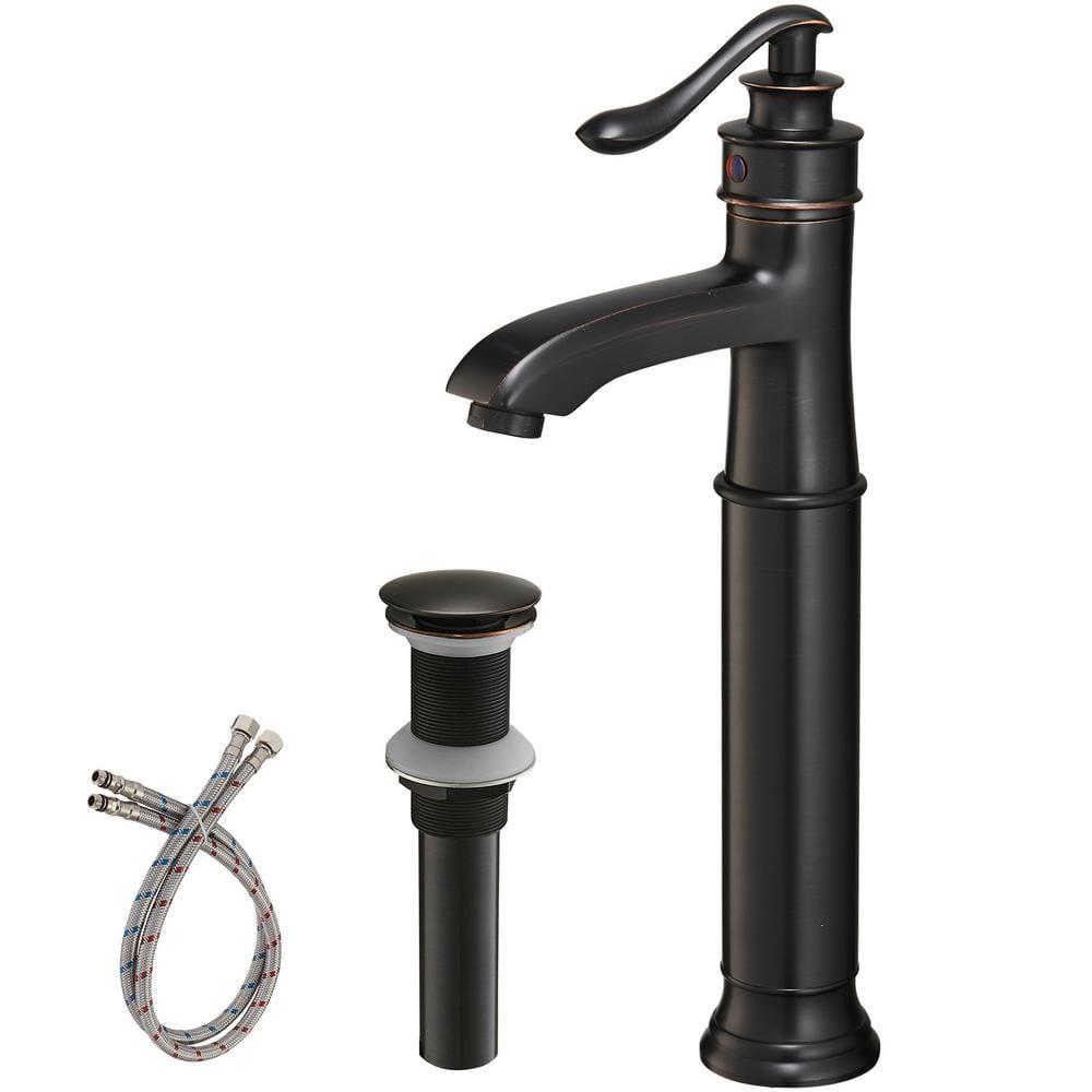 VIBRANTBATH Vessel Sink Bathroom Faucet with Drain Assembly & Reviews | Wayfair
