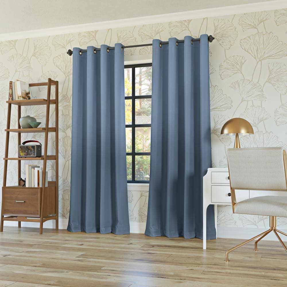 Sun Zero Oslo Theater Grade Extreme 100% Blackout Grommet Curtain Panel