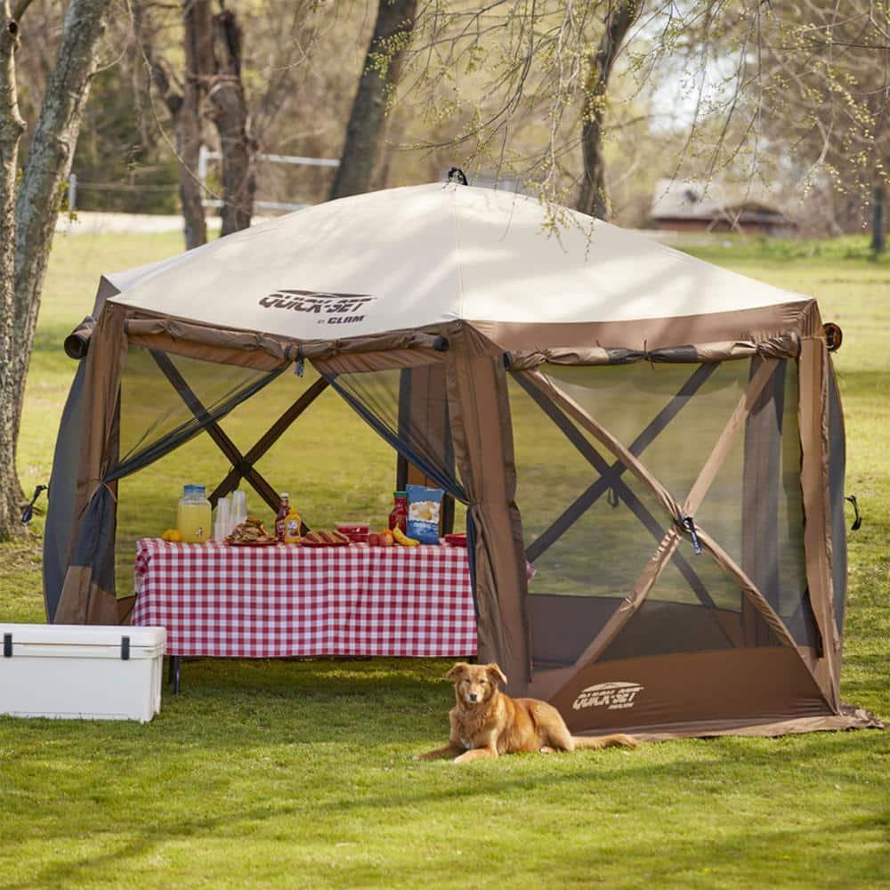 Clam CLAM Quick-Set Portable Outdoor Camping Canopy Shelter