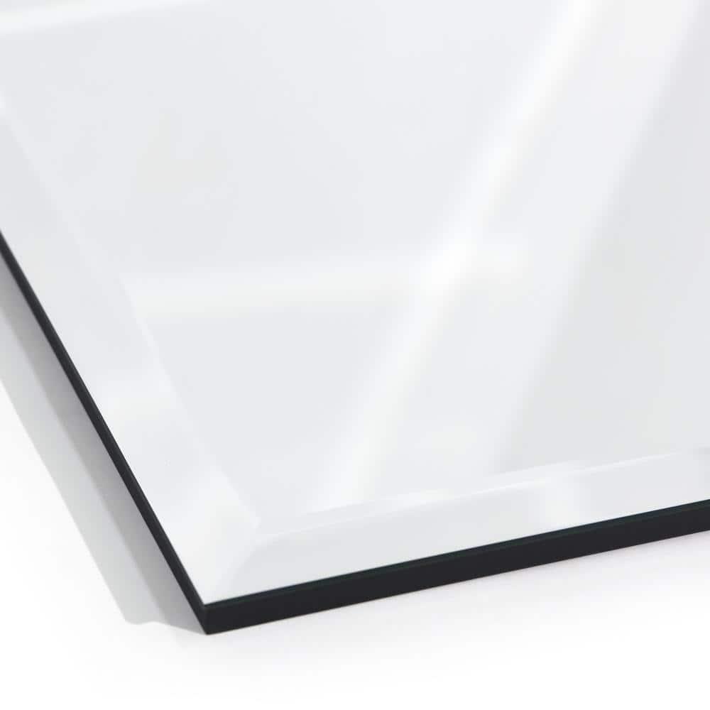 Empire Art Direct Frameless Beveled Prism Wall Mirror - Clear 24 in. x 0.39 in. x 24 in.