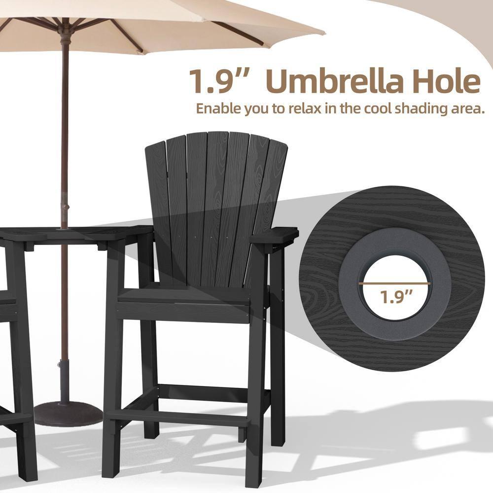 Rosecliff Heights Aryabella Plastic Adirondack Chair