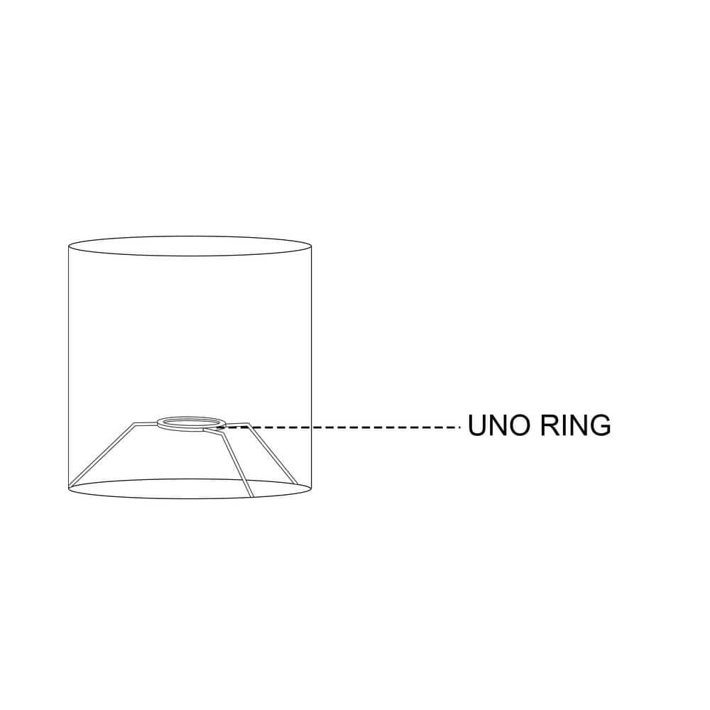 Down To The Wire Table Lamp with Fabric Shade White - Simple Designs: Modern Nightstand Light, ETL Listed