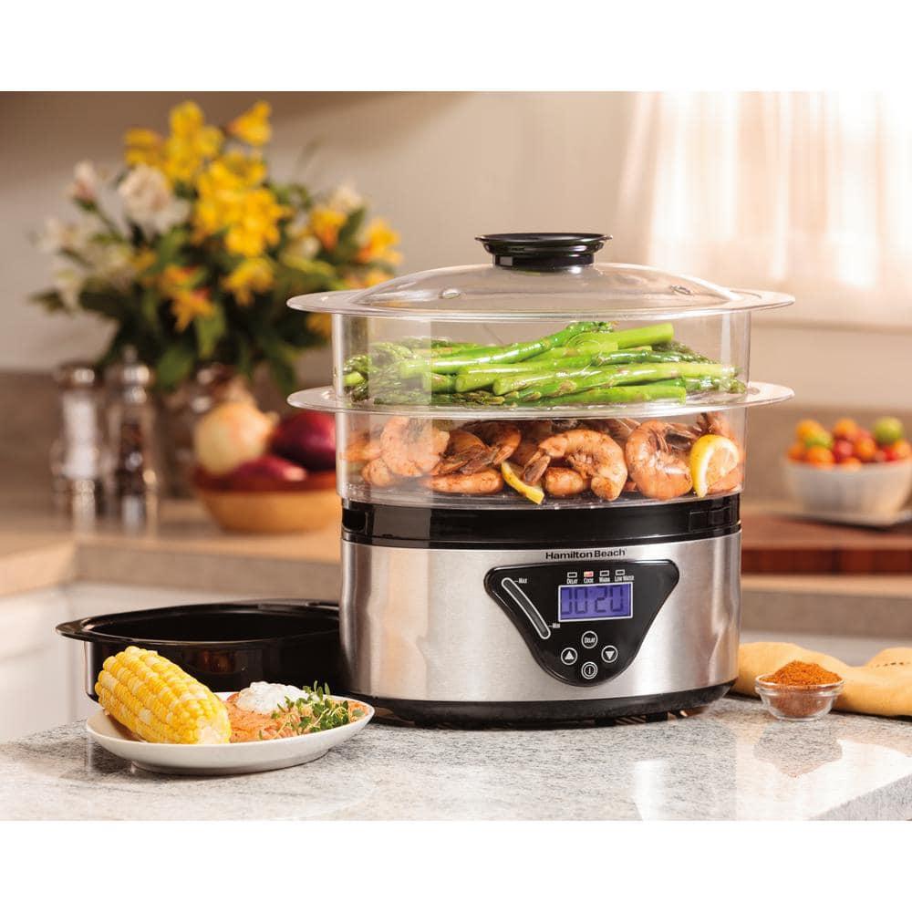 Hamilton Beach 5.5 Quart Digital Steamer