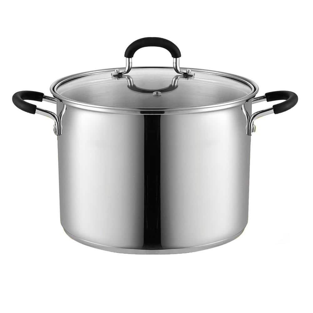 Cook N Home Professional Stainless Steel Stockpot with Lid