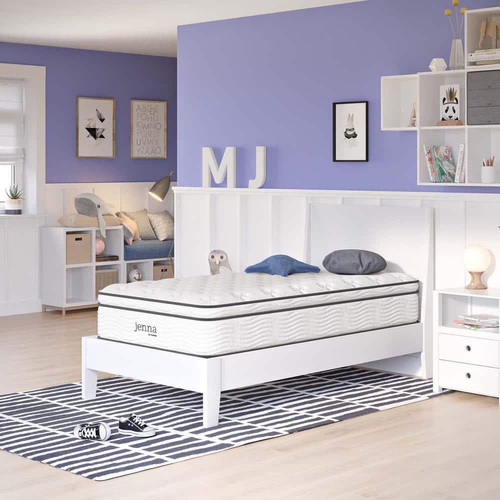Modway Jenna 12 Inch Innerspring and Foam Twin Mattress