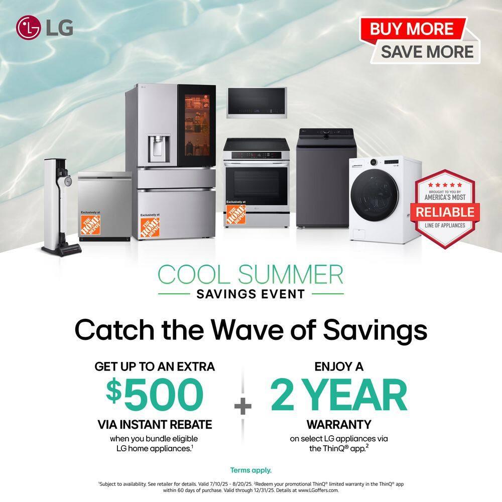 LG LG Front Control Dishwasher with LoDecibel Operation and Dynamic Dry LDFC2423W