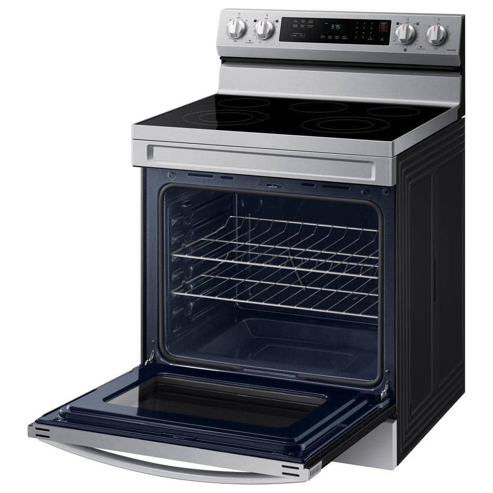 6.3 cu. ft. Smart Freestanding Electric Range with Rapid Boil™ & Self Clean