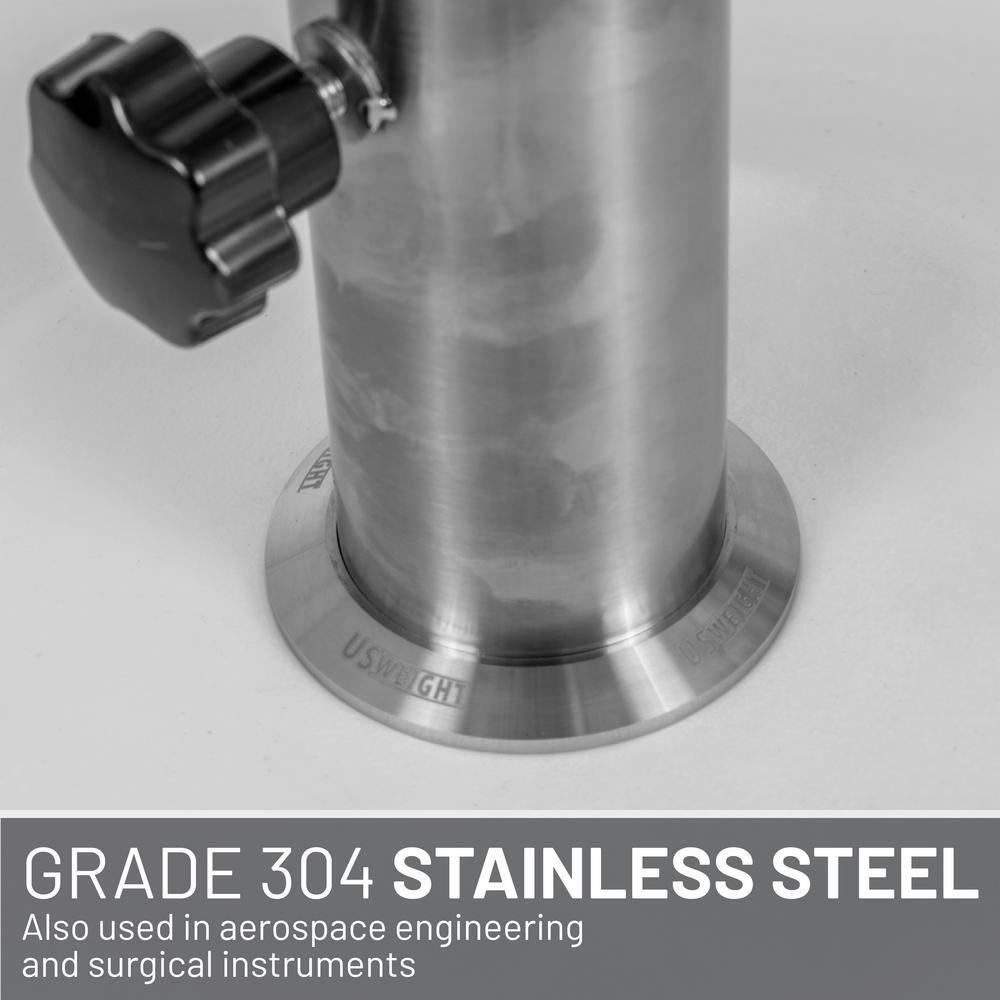 US Weight Fillable 120lb Capacity Free Standing Patio Umbrella Base