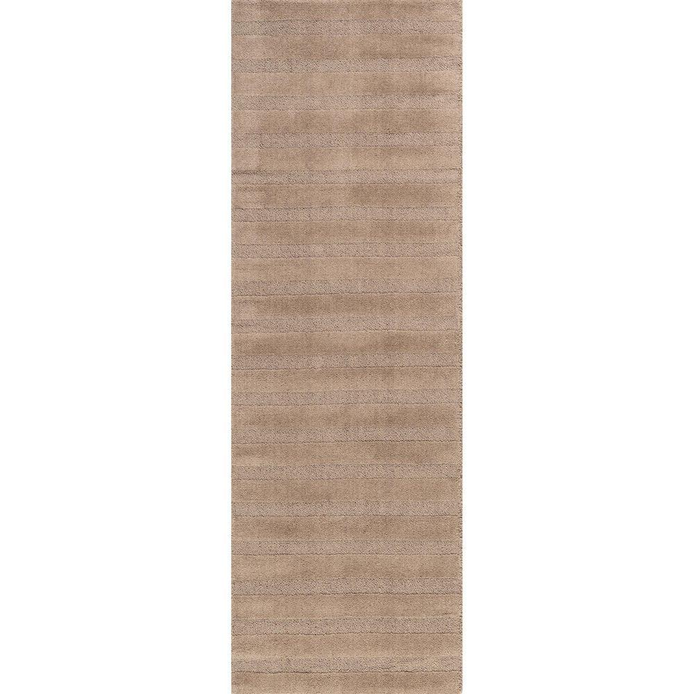 Ebern Designs Vestry Striped Wool Area Rug