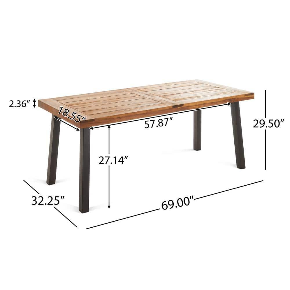 17 Stories Chic Industrial-Style Dining Table For Stylish Spaces And Gatherings