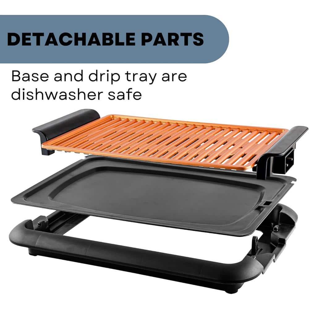Ovente OVENTE Electric Indoor Grill