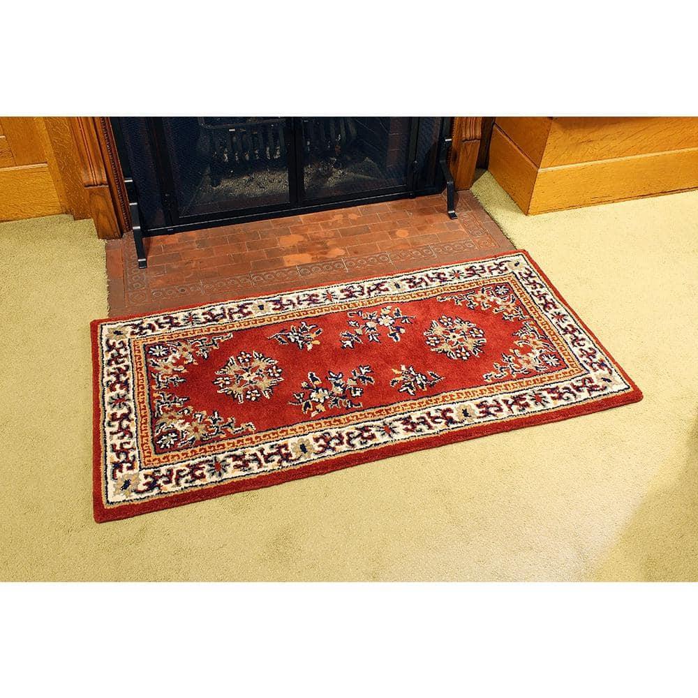 World Menagerie Geloff Hand Tufted Wool Oriental Rug