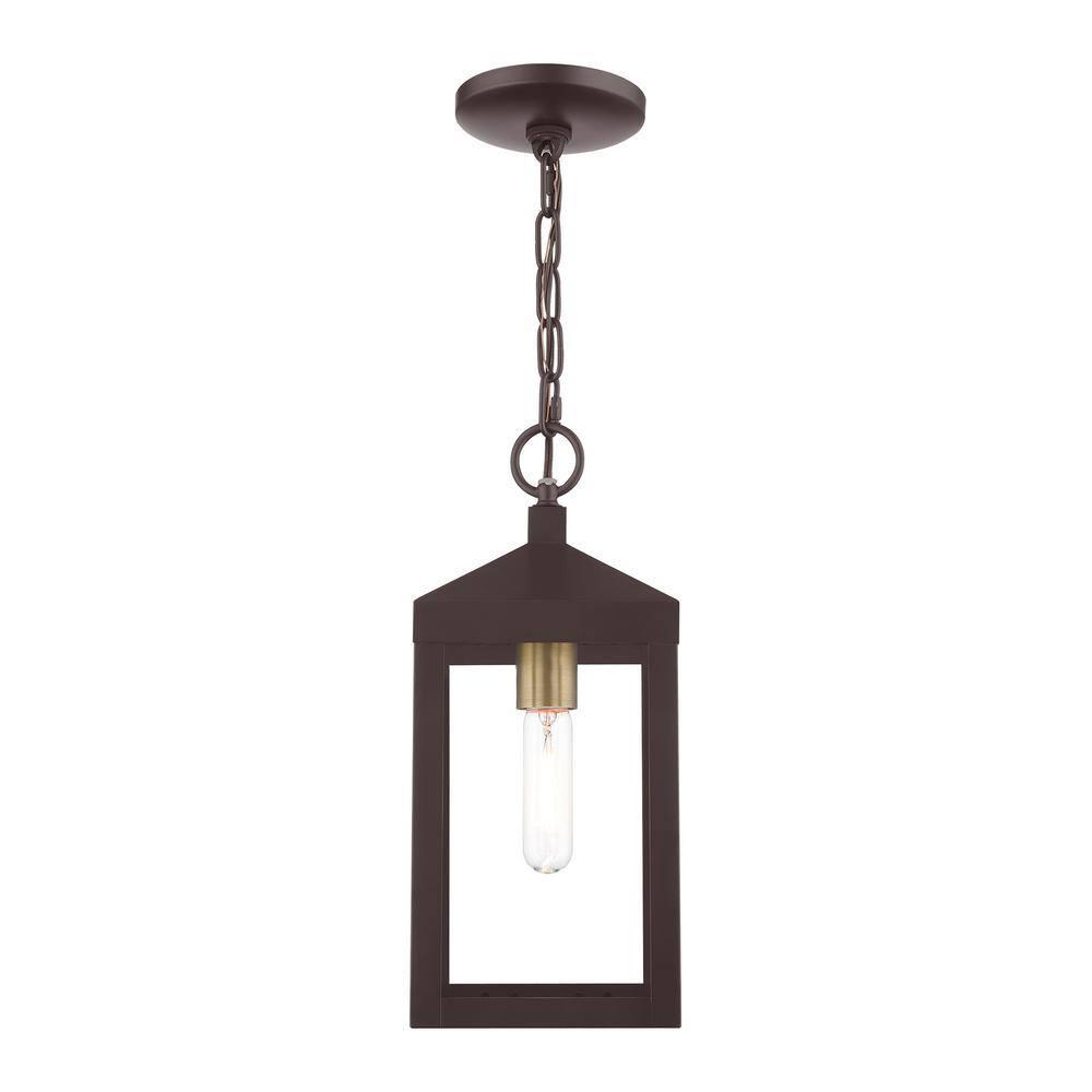 Livex Lighting Nyack 1 - Light Pendant in  Bronze