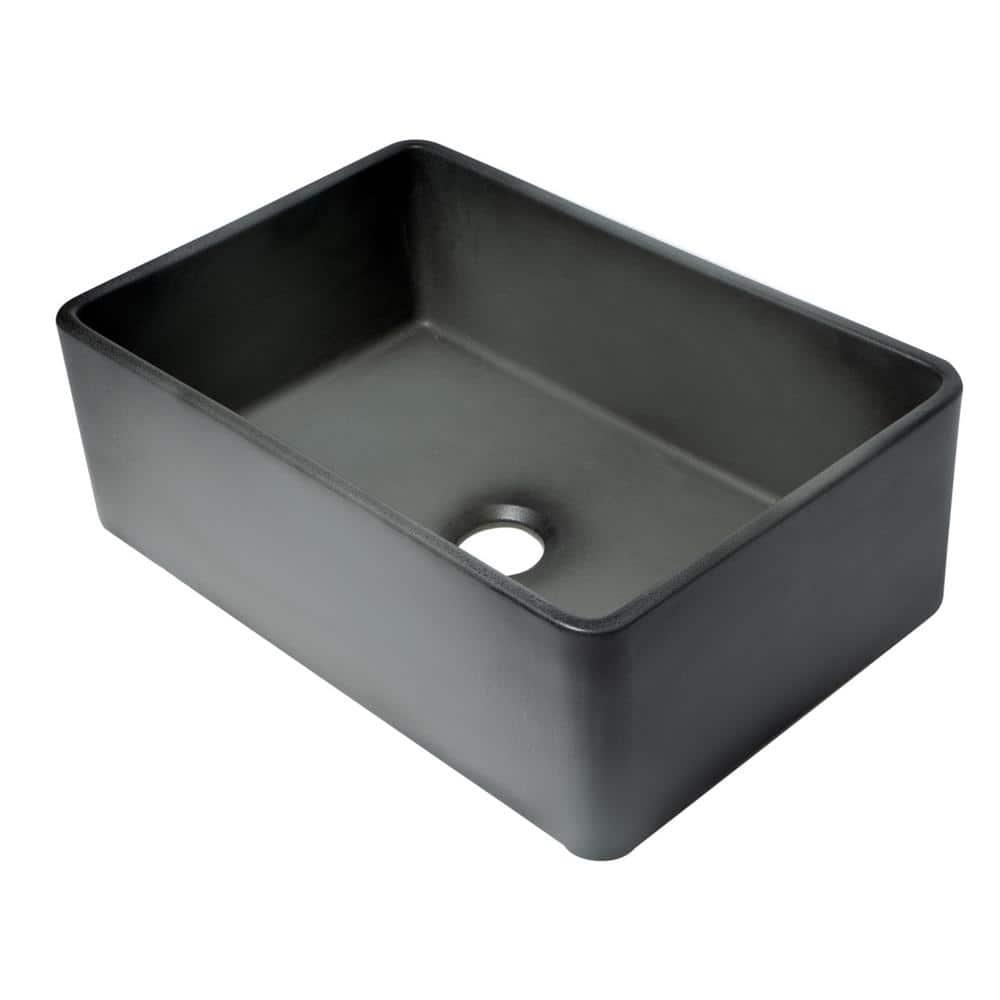 30'' L Farmhouse / Apron Single Bowl Fireclay Kitchen Sink