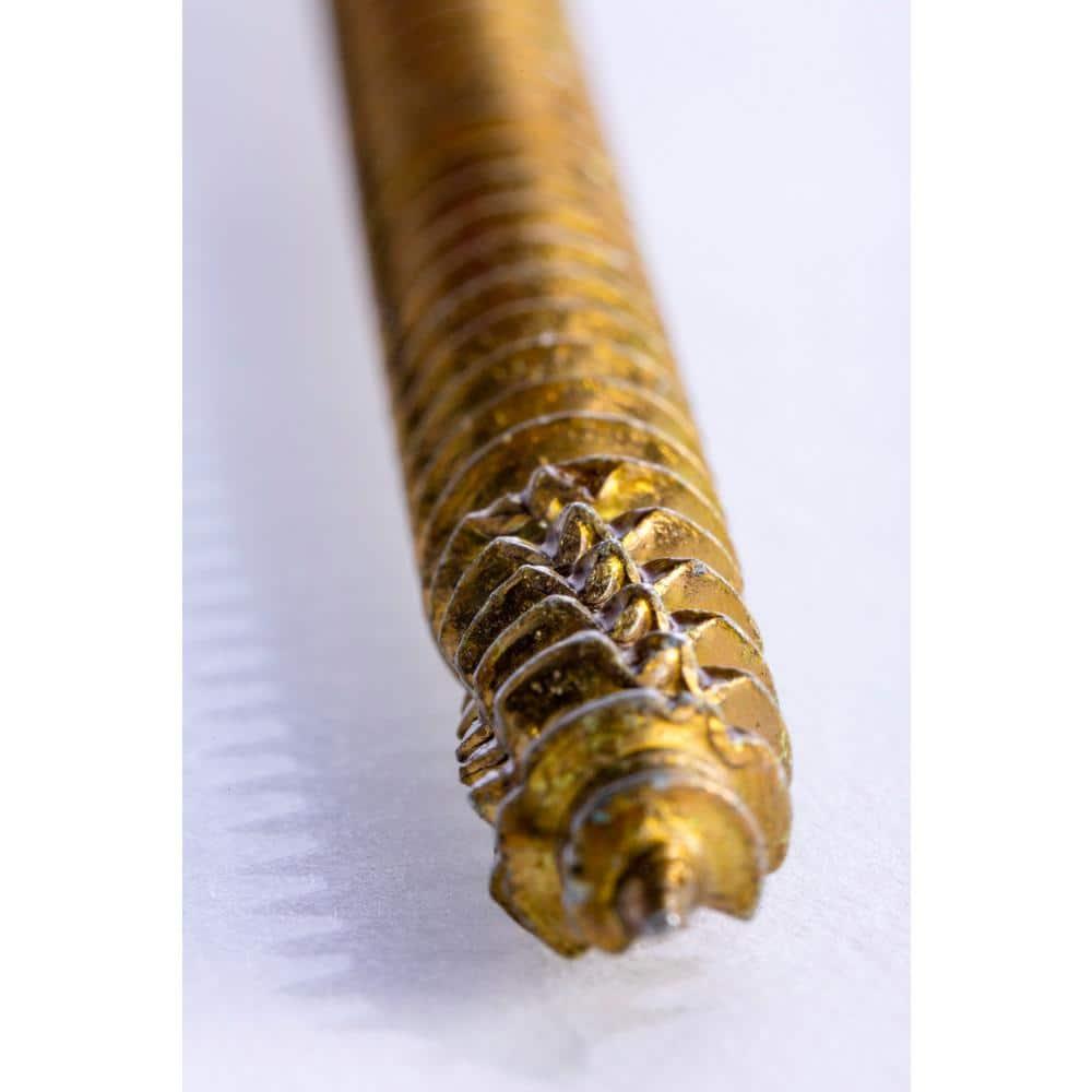 GRK Fasteners 10079 Cabinet Screw, #8 Thread, 2-1/2 in L, Low-Profile, Washer Head, Star Drive, Steel