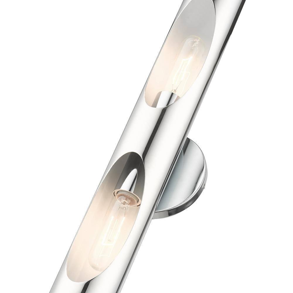 Livex Lighting Novato 2 - Light Wall Light in  Polished Chrome