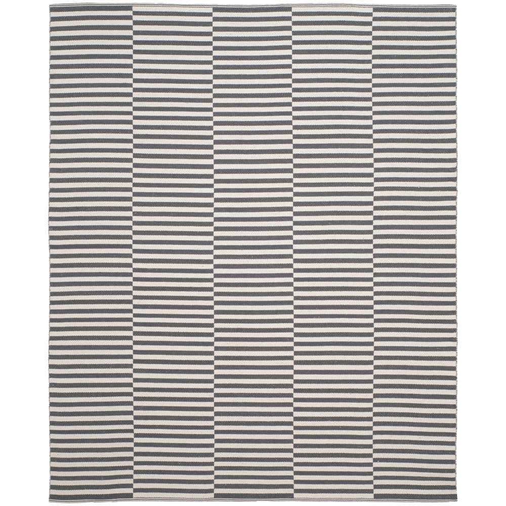 Montauk MTK715 Hand Woven Indoor Area Rug - Ivory/Grey - 8'x10' - Safavieh