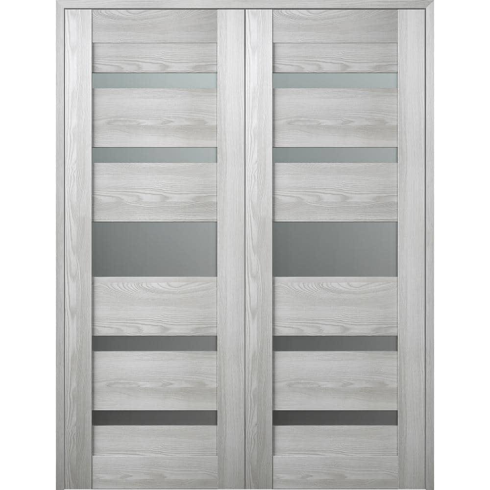 Belldinni Avon 07-05 Solid + Manufactured Wood Paneled French Doors