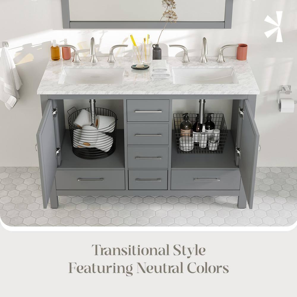Eviva London 48" Double Bathroom Vanity