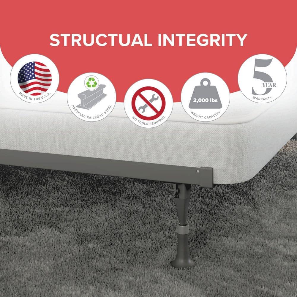 Home by Hollywood 4.5" Low Profile Premium Lev-R-Lock Bed Frame