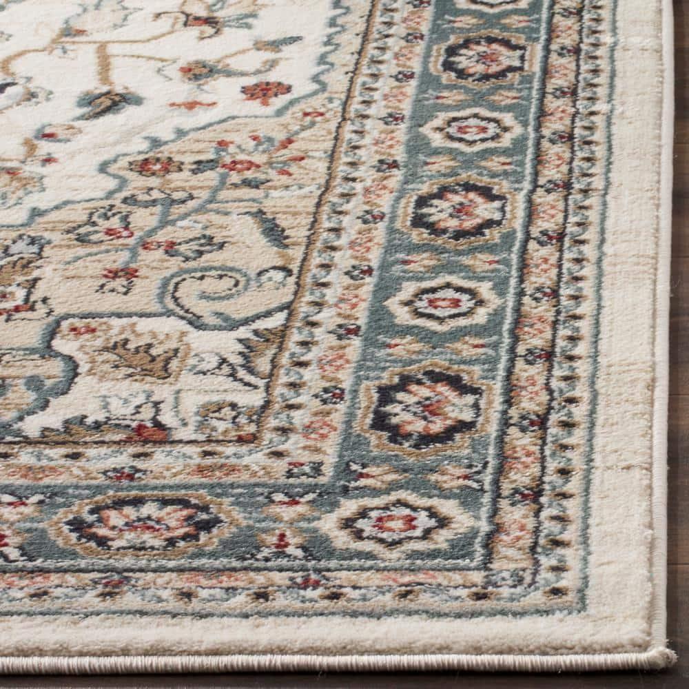 Lyndhurst LNH338 Power Loomed Runner Rug - Cream/Beige - 2'3"x8' - Safavieh.