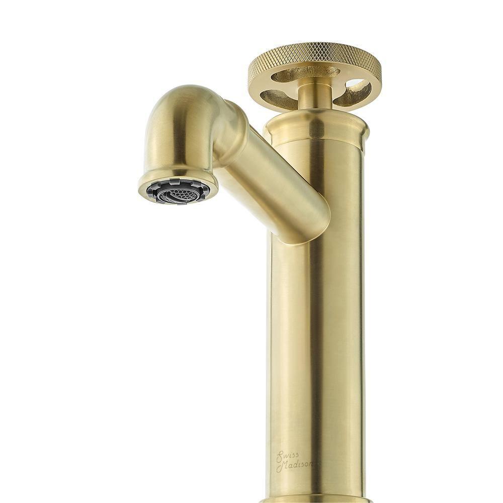 Avallon Single Hole, Single-Handle Wheel, Bathroom Faucet