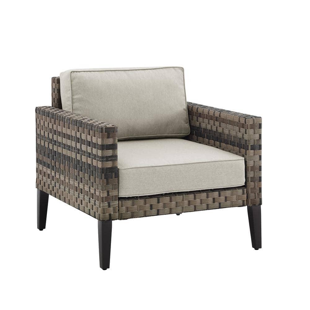 Prescott Outdoor Wicker Armchair - Crosley