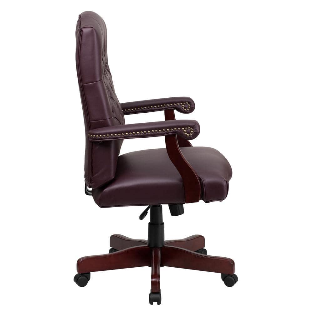 Flash Furniture Executive Swivel Office Chair with Arms
