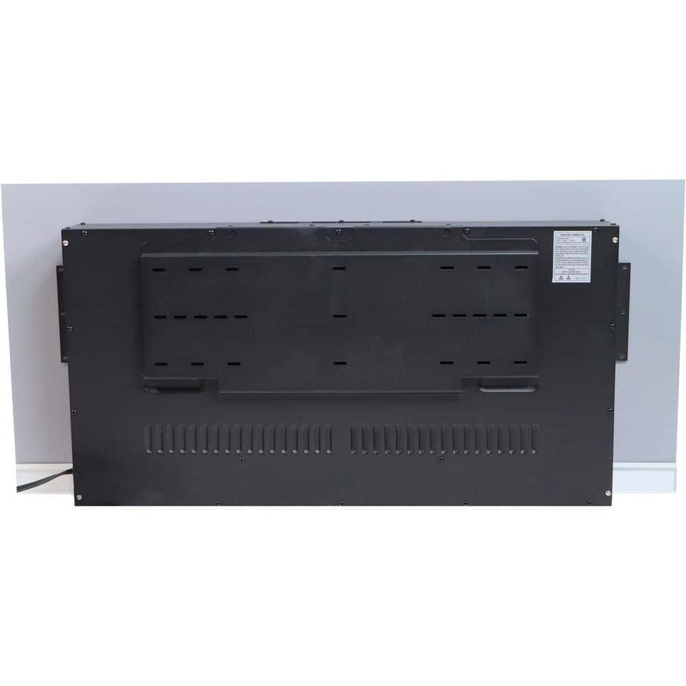 Cambridge Cambridge Wall Mount Electric Fireplace Heater with Remote Control for Indoor Use in Living Room, Bedroom, Home Office