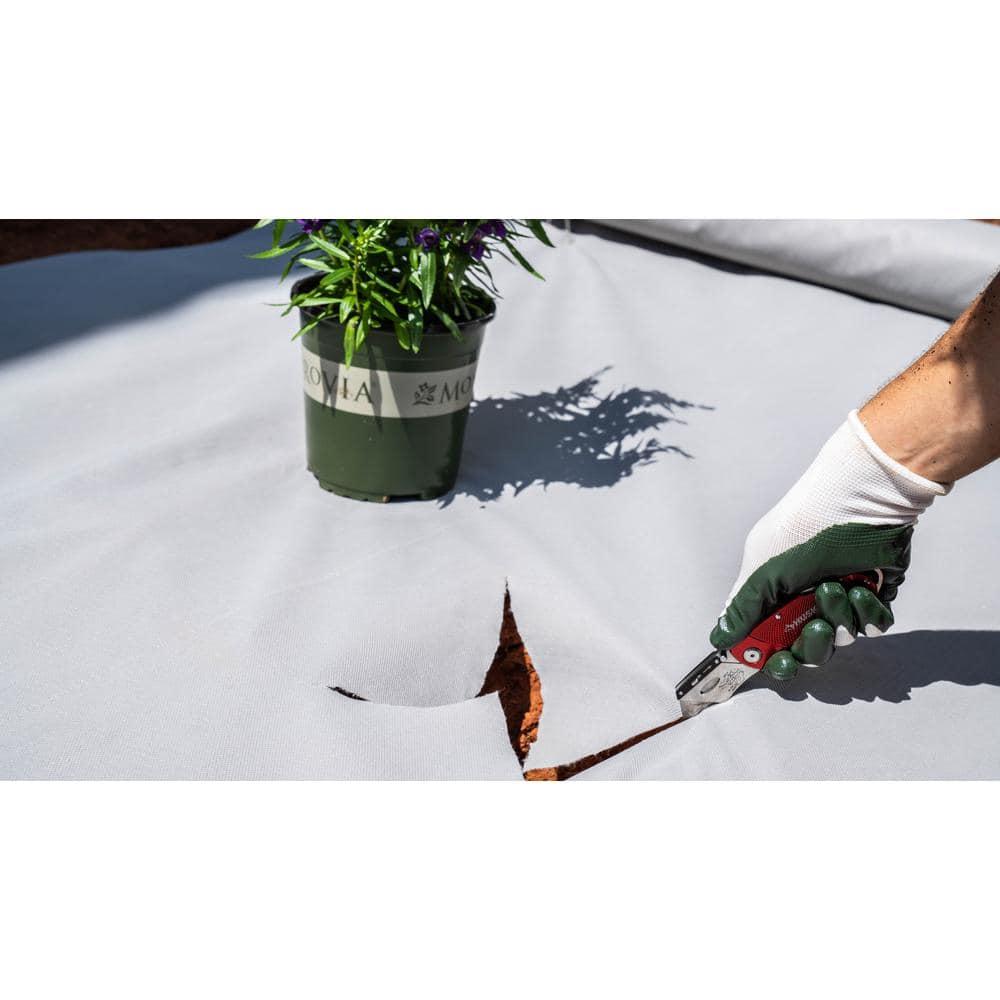 4 ft. x 100 ft. Heavy Duty Matrix Grid Weed Control Landscape Fabric