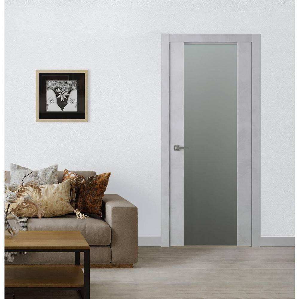 Belldinni Avon 79.37'' Solid + Manufactured Wood Paneled Prehung Door