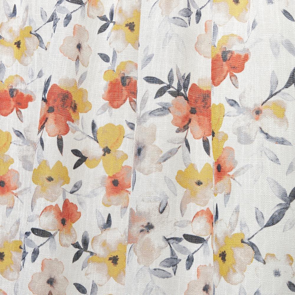 Nicole Miller Nicole Miller New York Hattie Light Filtering, Semi Sheer Rod Pocket Curtain Panels (Set of 2)