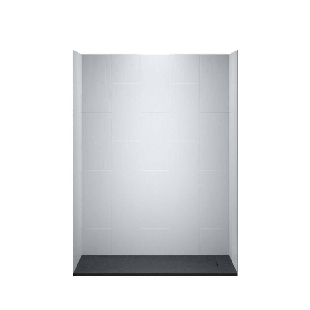 60'' W 75'' H Framed Rectangle Shower Stall