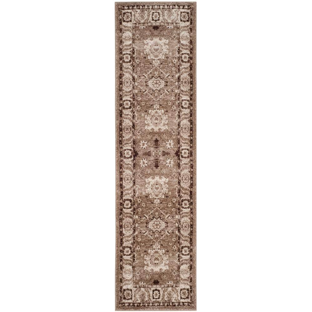 Vintage Hamadan VTH214 Power Loomed Indoor Runner Rug - Taupe - 2'3"x6' - Safavieh.