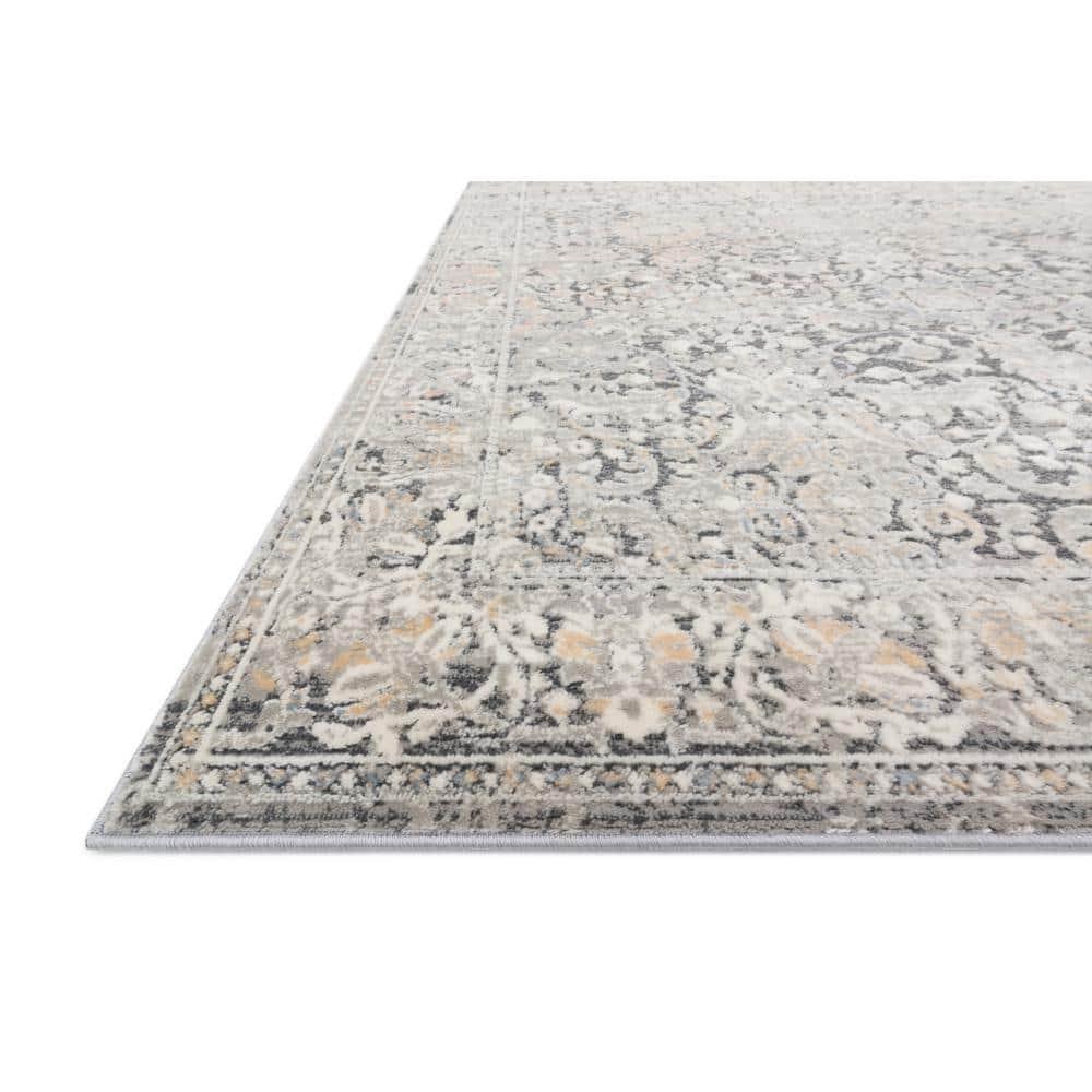 Loloi II Lucia Collection LUC-04 Grey/Mist 2'-0" x 3'-0" Accent Rug
