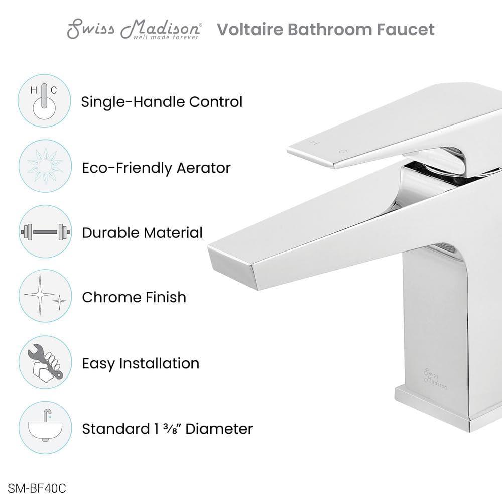 Voltaire Single Hole, Single-Handle, Bathroom Faucet