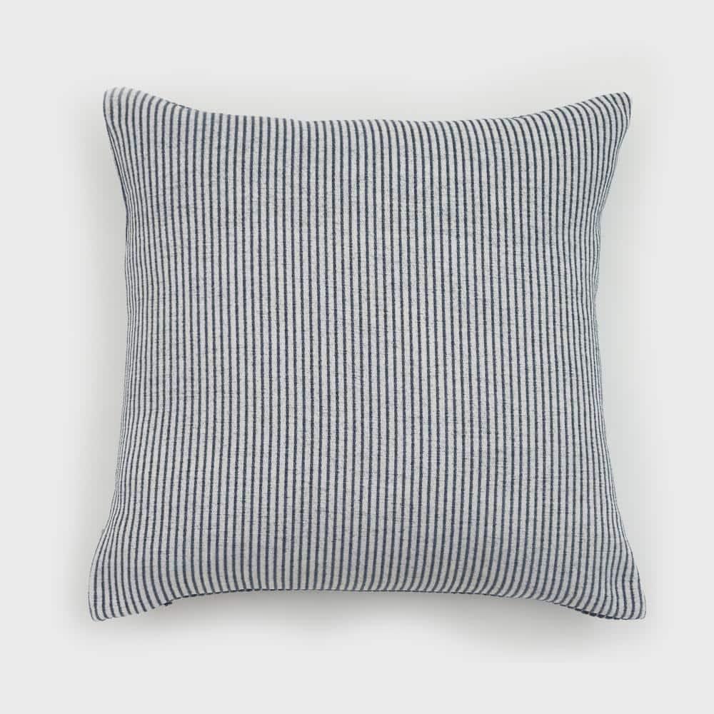 EverGrace Elsa Reversible Pinstripes Striped Reversible Throw Pillow
