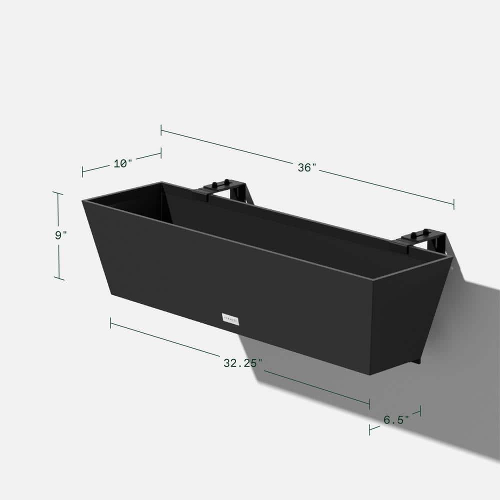 Veradek Pure Series Railing Planter & Reviews | AllModern